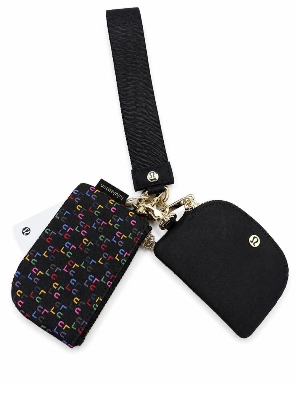 Lululemon Dual Pouch Wristlet w/ “LULU” 🔥Limited Edition--SOLD OUT--NWT🔥
